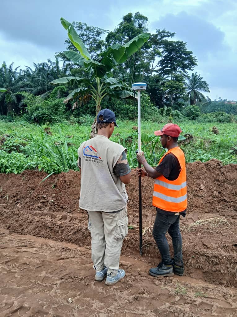 la division d'une propriété foncière en un ensemble de lots